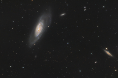 M106, Sternbild Canes Venatici