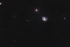 M099 Coma Feuerrad Galaxie, Sternbild Coma Berenice
